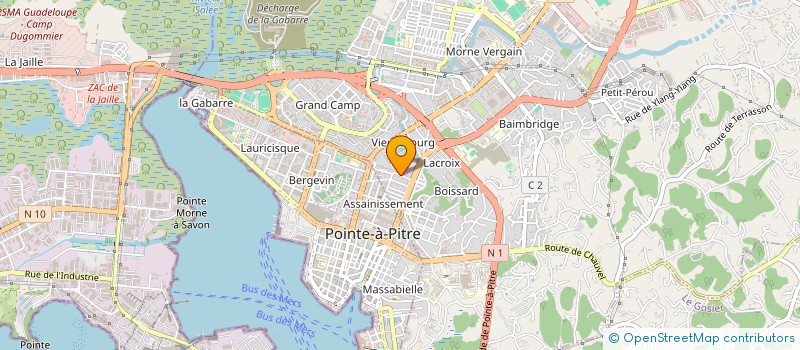 localisation de l'entreprise SCI LES JULIENNES à LES ABYMES