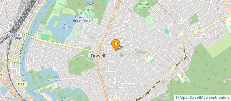localisation de l'entreprise SCI LES JUM'S à DRAVEIL