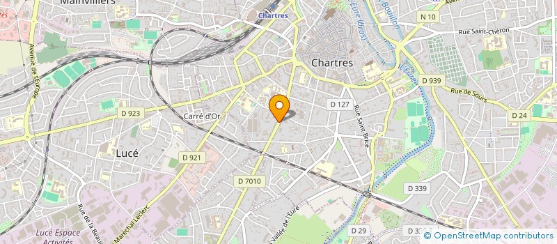 localisation de l'entreprise SCI LES JUMEAUX à CHARTRES