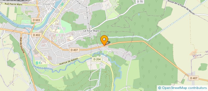 localisation de l'entreprise SCI LES JUMEAUX  LA FERTE-SOUS-JOUARRE