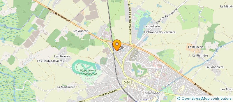 localisation de l'entreprise SCI LES JUMEAUX  MACHECOUL-SAINT-MEME