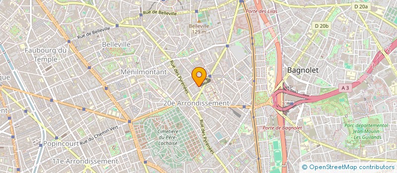 localisation de l'entreprise SCI LES JUMEAUX  PARIS