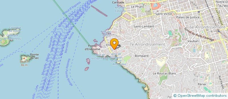 localisation de l'entreprise SCI LES JUMELLES à MARSEILLE