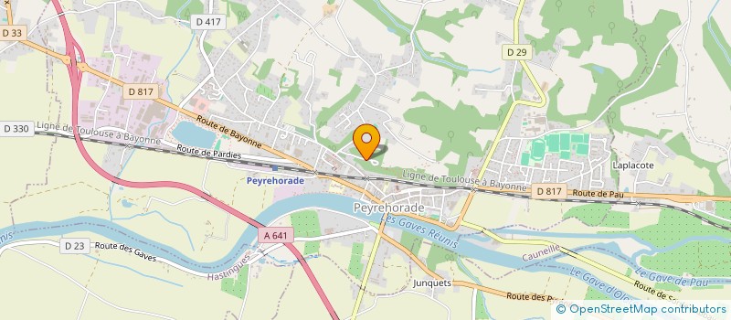 localisation de l'entreprise SCI LES JURATS  HASTINGUES