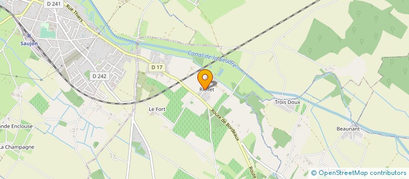 localisation de l'entreprise SCI LES JUSTICES  LE CHAY