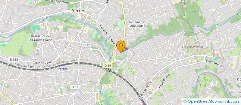 localisation de l'entreprise SCI LES JUSTICES  YERRES