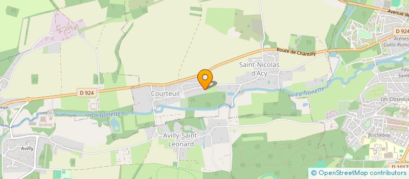 localisation de l'entreprise SCI LES JUTUL  COURTEUIL