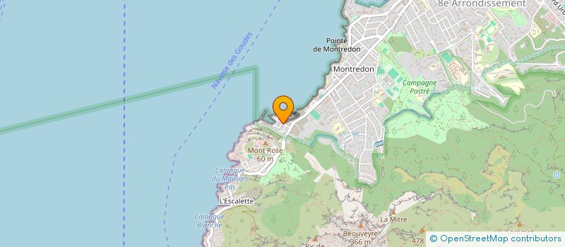 localisation de l'entreprise SCI LES KATZAMIS à MARSEILLE