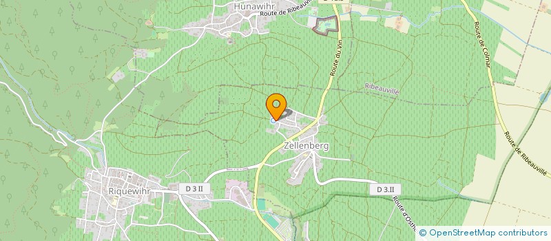 localisation de l'entreprise SCI LES KENINCLIDES  HUNAWIHR