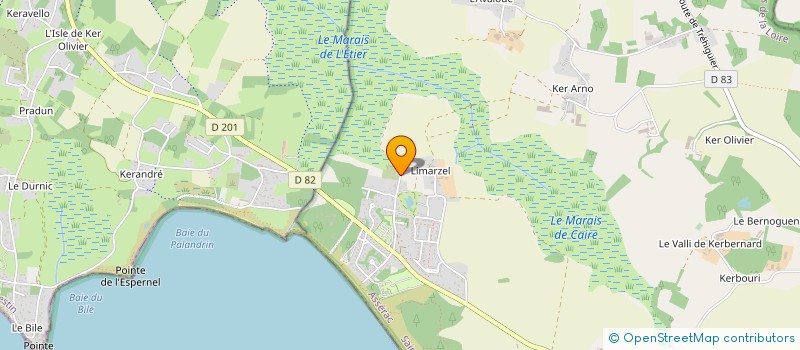 localisation de l'entreprise SCI LES KORRIGANS à HERBIGNAC
