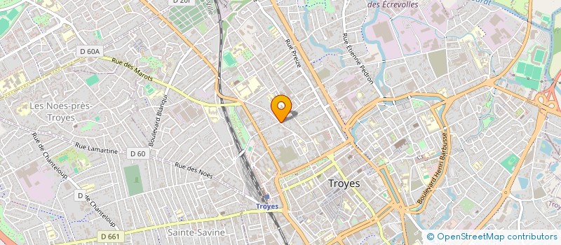 localisation de l'entreprise SCI LES KORRIGANS à TROYES
