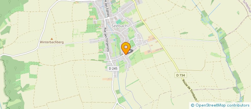 localisation de l'entreprise SCI LES LAIRIERS  SEEBACH