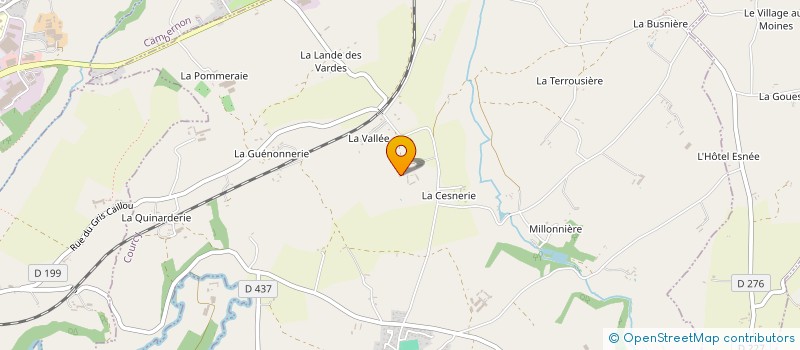 localisation de l'entreprise SCI LES LANDAIRES  TOURVILLE-SUR-SIENNE