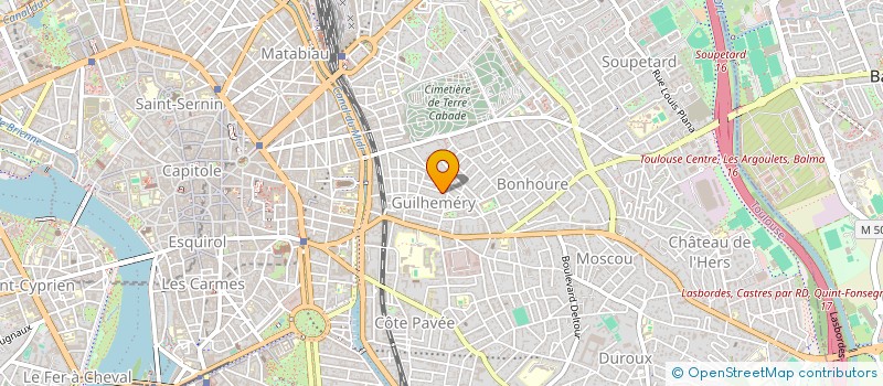 localisation de l'entreprise SCI LES LANDES à TOULOUSE
