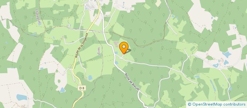 localisation de l'entreprise SCI LES LANDES à SANILHAC