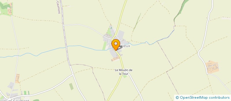 localisation de l'entreprise SCI LES LANDES DE GASCOGNE  CUIRIEUX