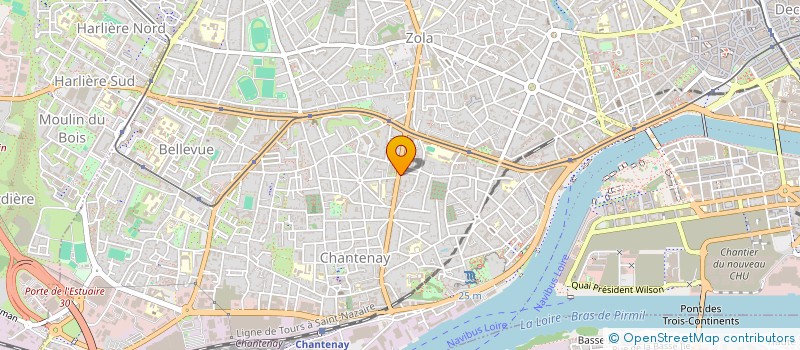 localisation de l'entreprise SCI LES LANDETTES à NANTES
