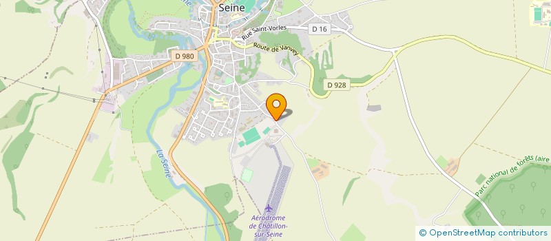 localisation de l'entreprise SCI LES LANVIGNES  CHATILLON-SUR-SEINE