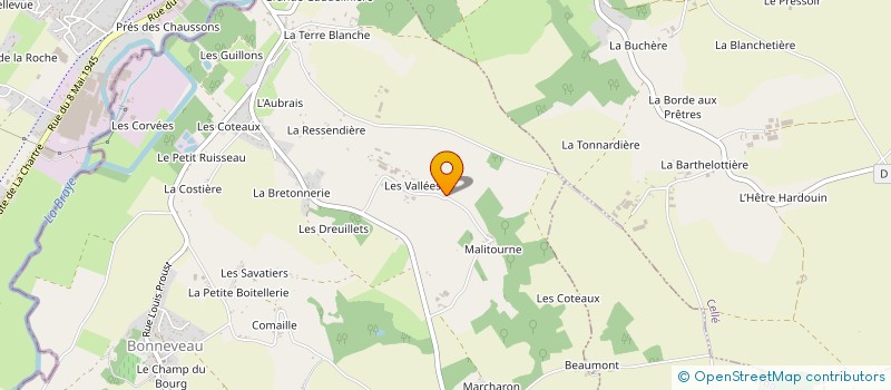 localisation de l'entreprise SCI LES LAPRESLE DE SERVIGNY  BONNEVEAU