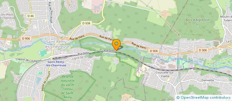 localisation de l'entreprise SCI LES  LARICIOS  SAINT-REMY-LES-CHEVREUSE