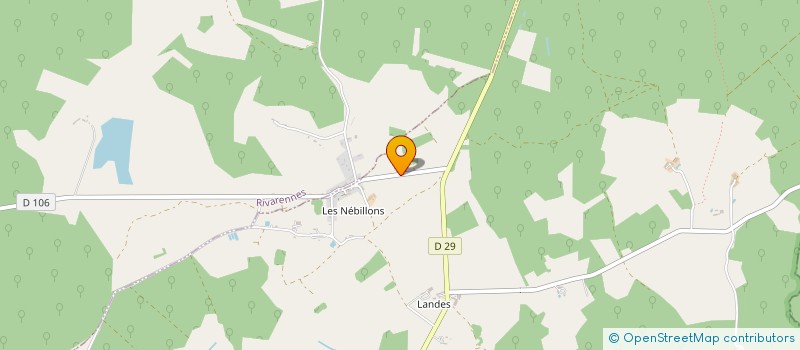 localisation de l'entreprise SCI LES LAS à THENAY
