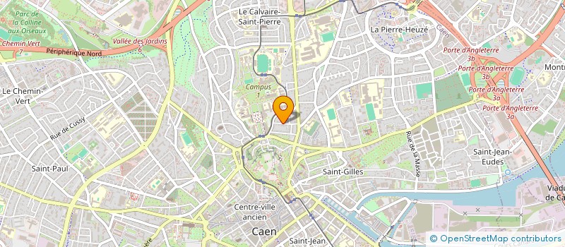 localisation de l'entreprise SCI LES LAURENTIDES à CAEN