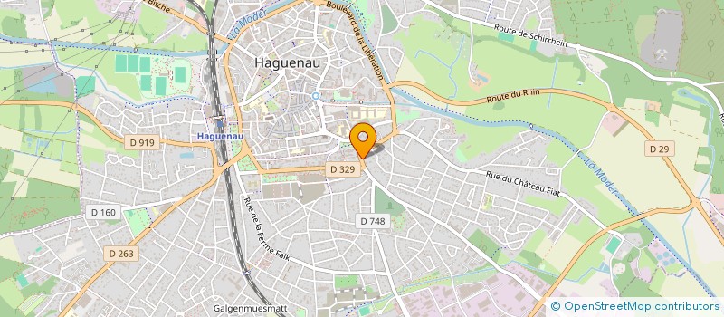 localisation de l'entreprise SCI LES LAURENTIDES  NIEDERSCHAEFFOLSHEIM