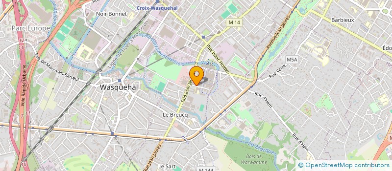 localisation de l'entreprise SCI LES LAURIERS à VILLENEUVE-D'ASCQ