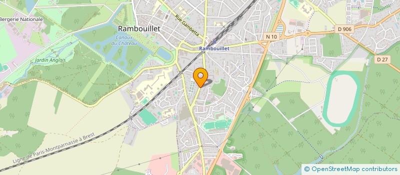 localisation de l'entreprise SCI LES LAURIERS  RAMBOUILLET