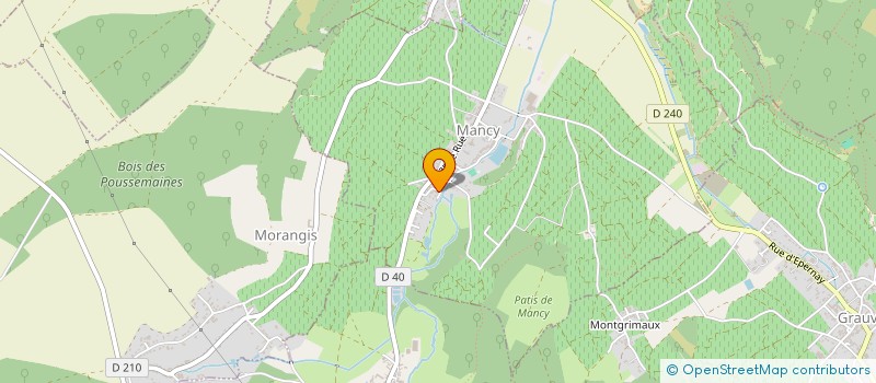 localisation de l'entreprise SCI LES LAURIERS  MANCY