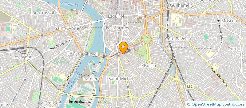 localisation de l'entreprise SCI LES LAURIERS DE BIGORRE à TOULOUSE