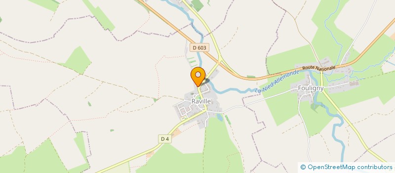 localisation de l'entreprise SCI LES LAURIERS ROSES  RAVILLE