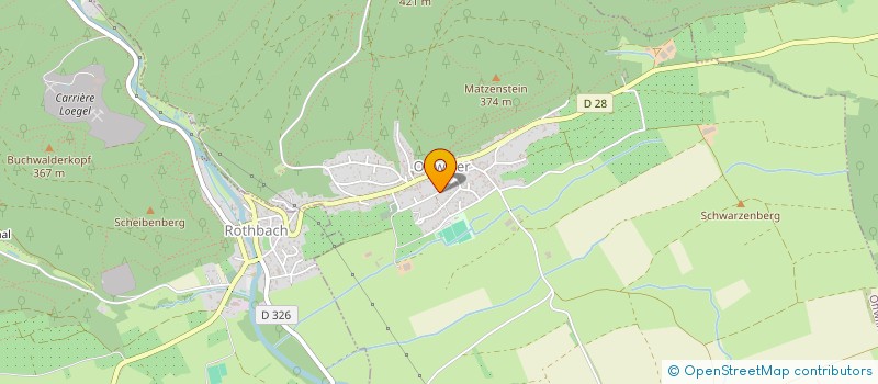 localisation de l'entreprise SCI LES LAURILIES  OFFWILLER