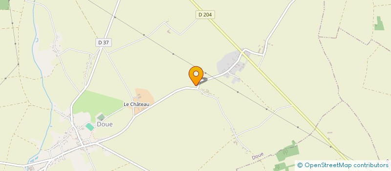 localisation de l'entreprise SCI LES LAVANDES  DOUE