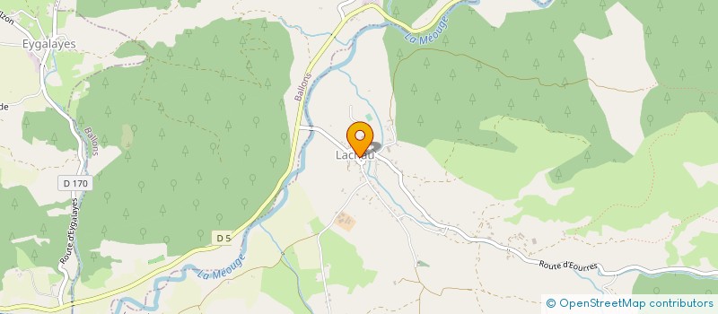 localisation de l'entreprise SCI LES LAVANDES  MEVOUILLON