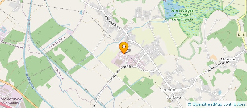 localisation de l'entreprise SCI LES LAVANDES  SAINT-MARCEL-BEL-ACCUEIL