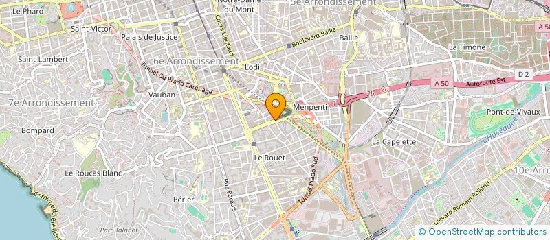 localisation de l'entreprise SCI LES LAVANDES à MARSEILLE
