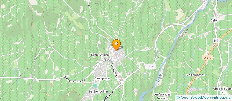 localisation de l'entreprise SCI LES LAVANDES FLEURIES  SABLET