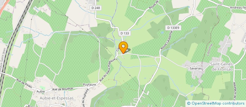 localisation de l'entreprise SCI LES LAVANDIERES  VAL DE VIRVEE