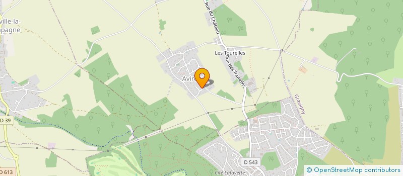 localisation de l'entreprise SCI LES LAVANDIERES  AVIRON