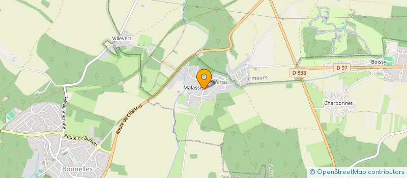 localisation de l'entreprise SCI LES LAVANDINS  FORGES-LES-BAINS