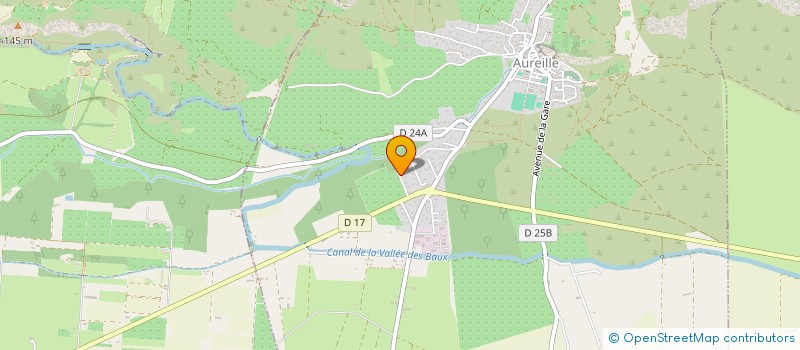 localisation de l'entreprise SCI LES LAVANDINS  AUREILLE