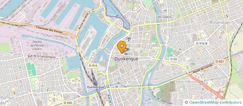 localisation de l'entreprise SCI LES LEMURIENS à DUNKERQUE