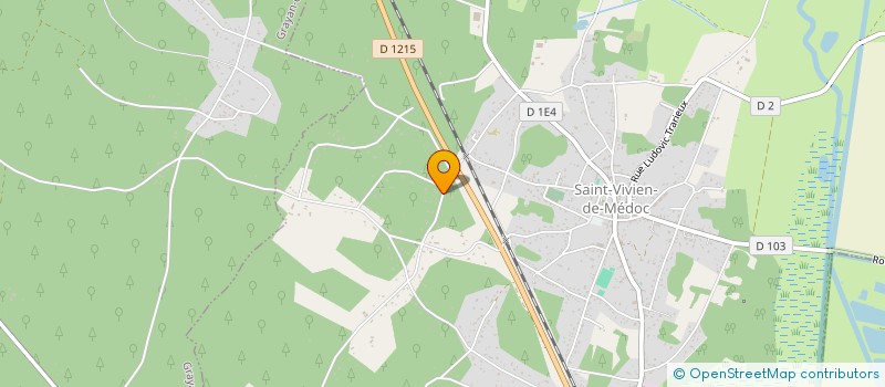 localisation de l'entreprise SCI LES LESQUES  SAINT-VIVIEN-DE-MEDOC