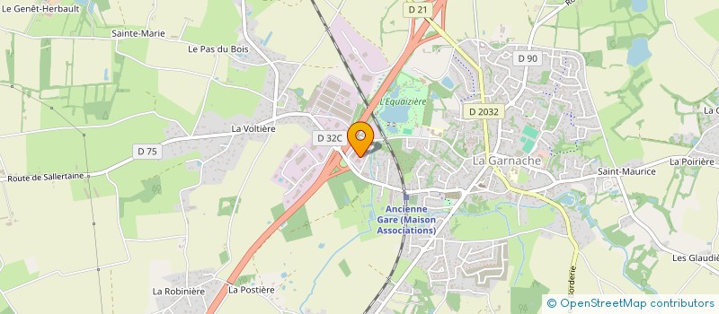 localisation de l'entreprise SCI LES LIBELLULES à LA GARNACHE