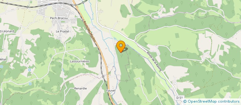 localisation de l'entreprise SCI  LES LIBELLULES  ORLIAC