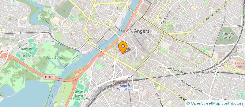 localisation de l'entreprise SCI LES LICES à ANGERS