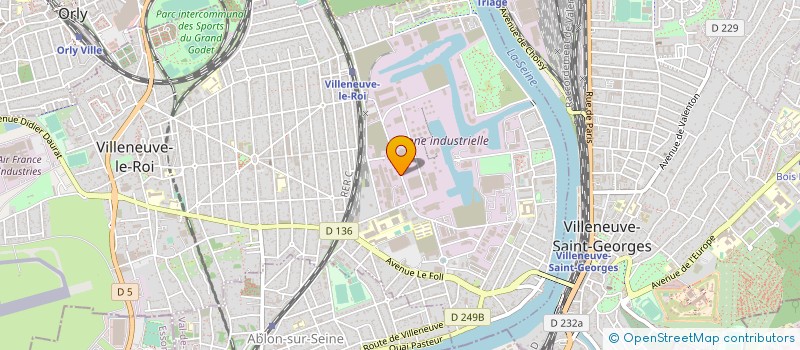 localisation de l'entreprise SCI LES LILAS à VILLENEUVE-LE-ROI