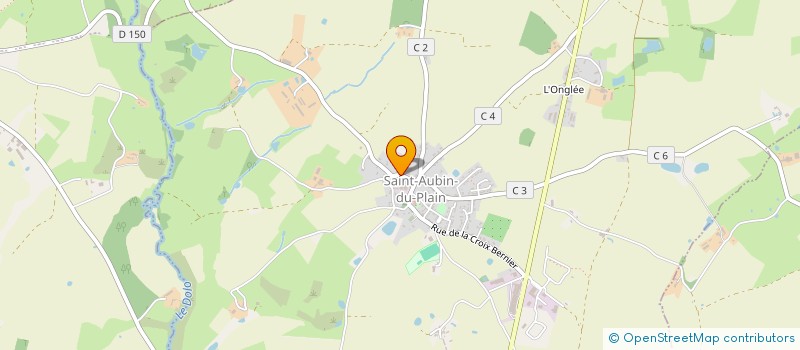 localisation de l'entreprise SCI LES LILAS  SAINT-AUBIN-DU-PLAIN