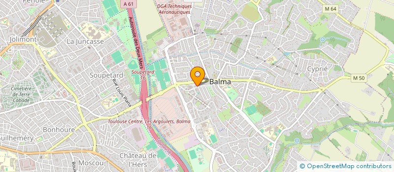 localisation de l'entreprise SCI LES LILAS à BALMA